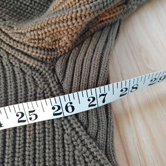 Duluth Trading Brigadier Shawl Collar Sweater Brown Mens Size XL NWT Duluth - Picture 5 of 6